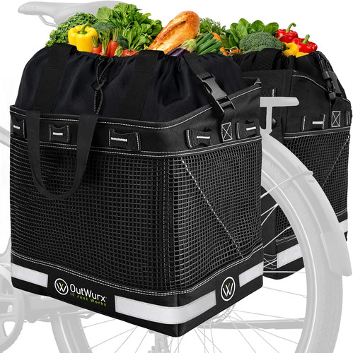 Grocery panniers for bike - panniers,