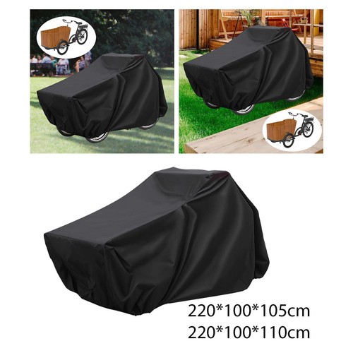 Cargo bike cover rain snow - bike,