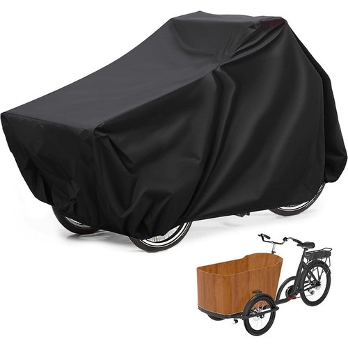 Cargo bike cover bicycle - bike,